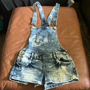 Light Jean Wash Romper